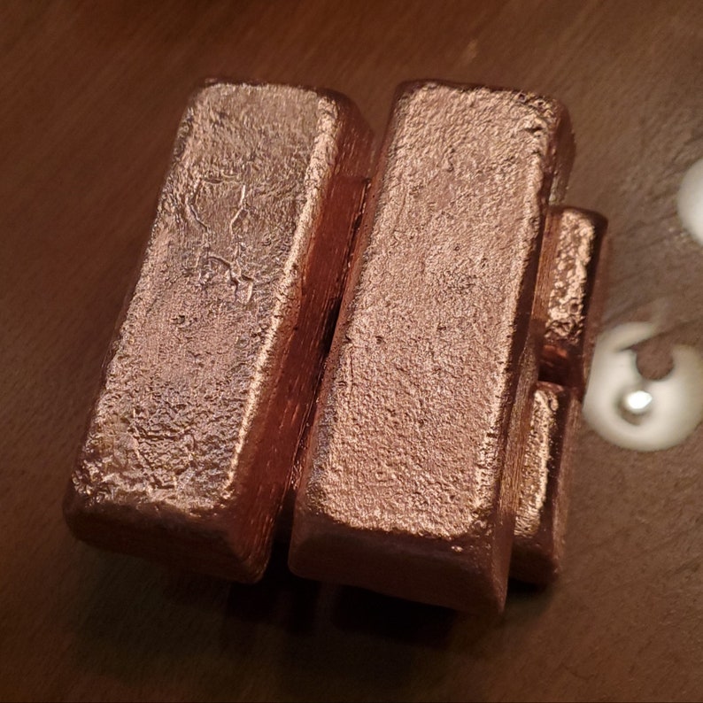 1 Kilo .999 Copper Bar Hand Poured Fine Etsy