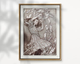 トールペイント　不思議の国のアリス　ヴィンテージアート Alice in Wonderland” (ふしぎの国のアリス), Original Japanese