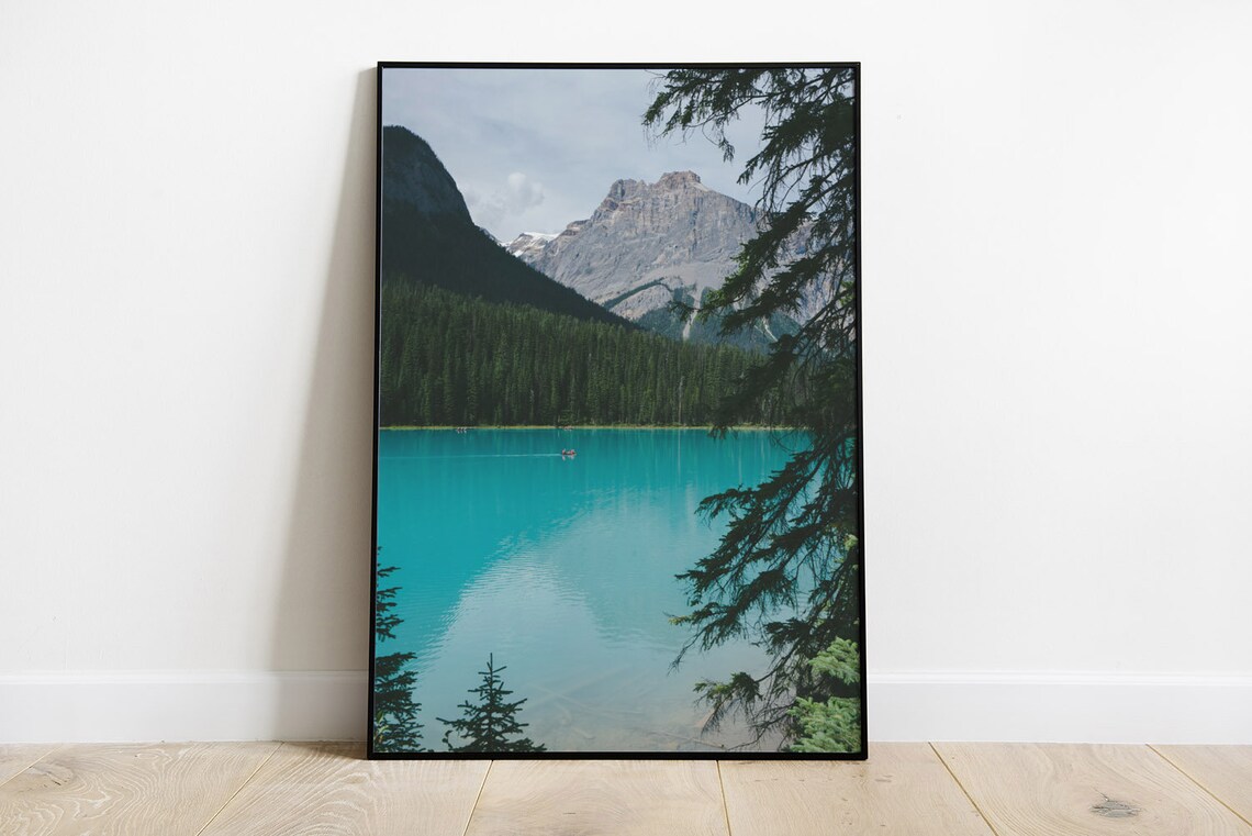 Mountain Lake Gallery Wall Art Set of 6 Prints Lake House - Etsy