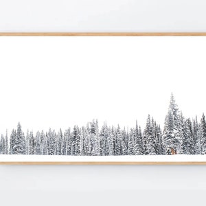 Winter wonderland Samsung frame tv art Winter wallpaper Frame TV Art Winter samsung frame Christmas Samsung tv frame minimal Art tv download