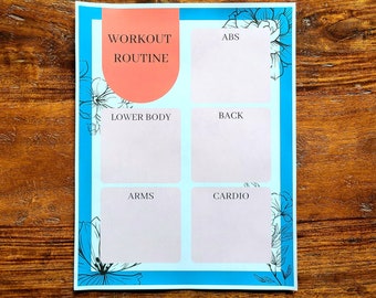 Workout Schedule Option 1