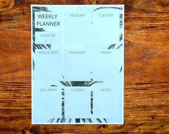 Weekly Schedule Option 1