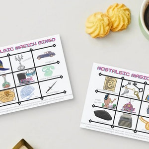 Nostalgia BINGO Cards | Digital to Print BINGO Cards
