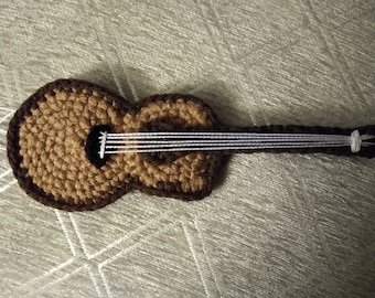 Acoustic Guitar crochet -PATTERN ONLY-