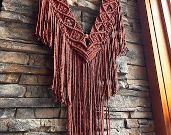 Macrame wall hanging | bohemian style | rustic style | decoration