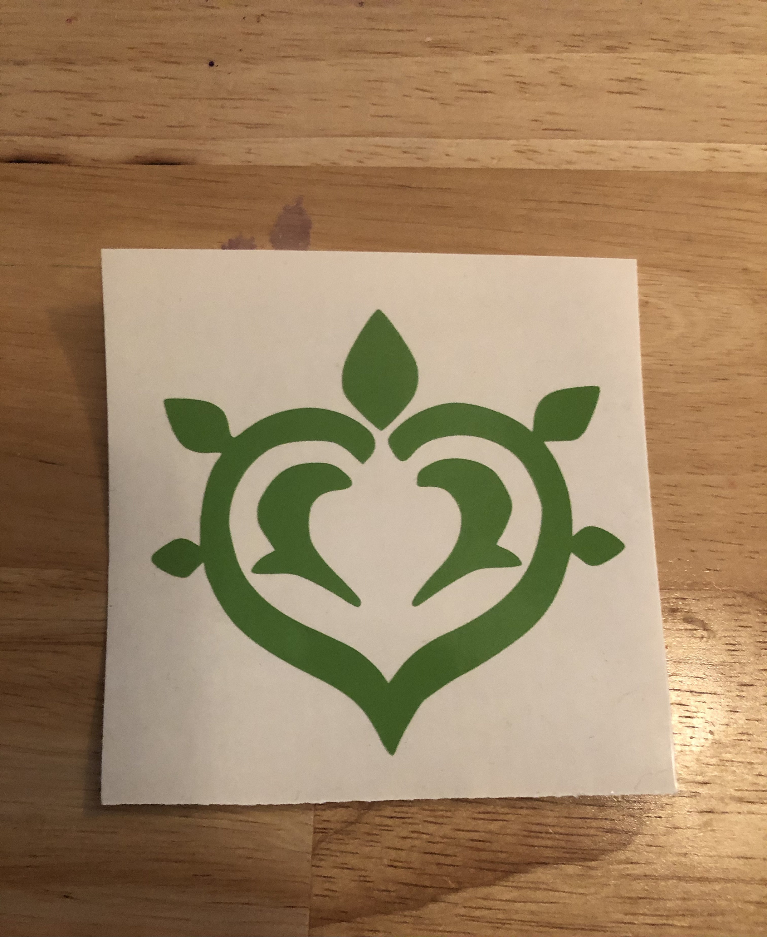 Genshin Impact Elemental Symbol Vinyl Decal | Etsy
