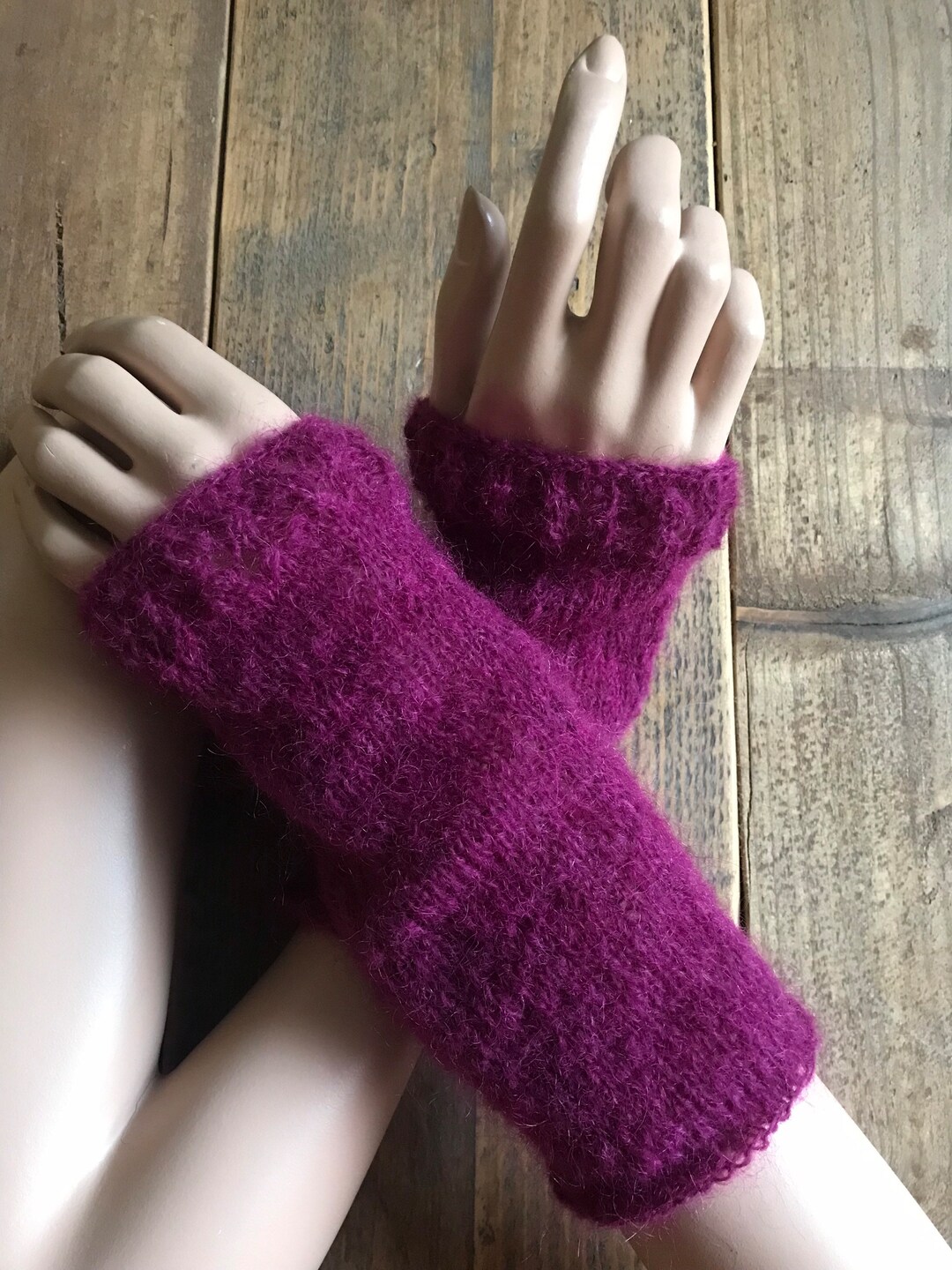 Ultralight Arm Cuffs Pulse Warm Mohair Etsy