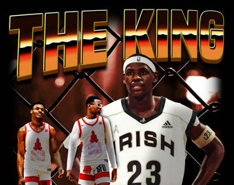 Digital Lebron, Bronny and Bryce T-Shirt Design (This is the design you see NOT A Tshirt For Sale)