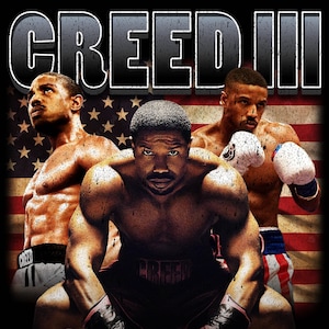Digital Creed 3 Michael B. Jordan T-Shirt Design (This is the design you see NOT A Tshirt For Sale)