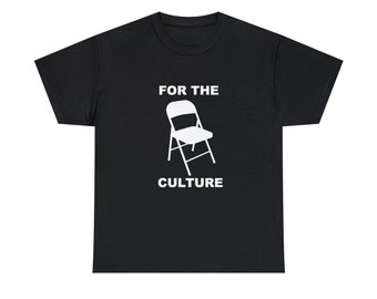 Montgomery Riverboat Folding Chair Fight - For The Culture T-Shirt