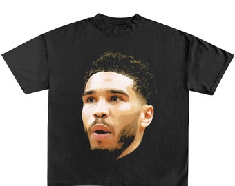 Digital Jayson Tatum Big Head T-Shirt Design Boston Celtics (This is the design you see NOT A Tshirt For Sale)