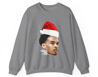 Victor Wembanyama Santa Hat Ugly Christmas Sweatshirt San Antonio Spurs