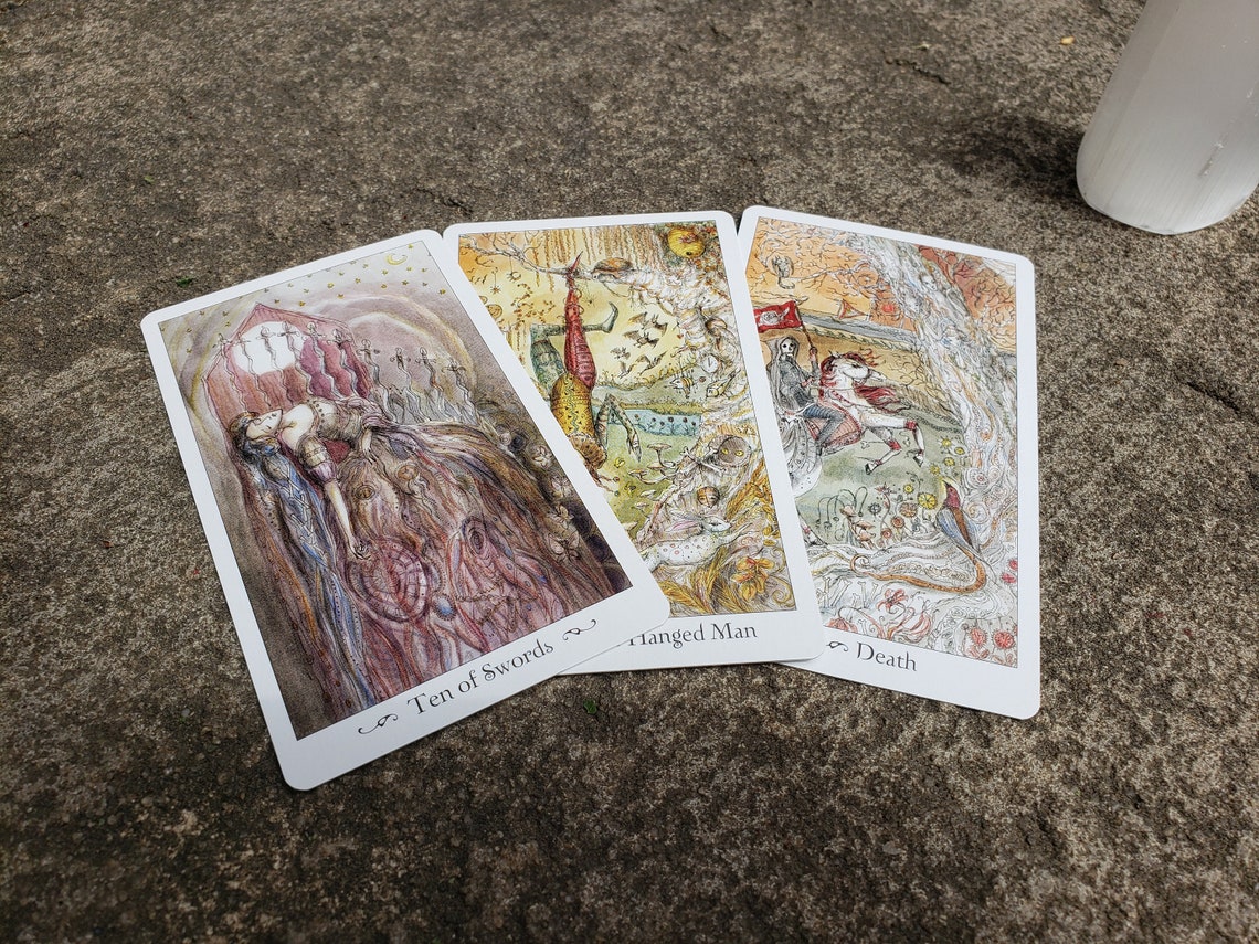 Tarot Card Pull and Reading Etsy