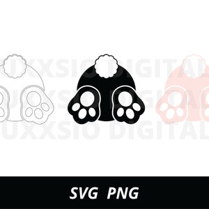 Coelhinho da Páscoa Bum SVG, Coelhinho fofo SVG, Bunny Shape Svg, Outline Bunny Svg, Bunny Silhouette,Coelhinho da Páscoa, Download digital para Cricut,cutfile
