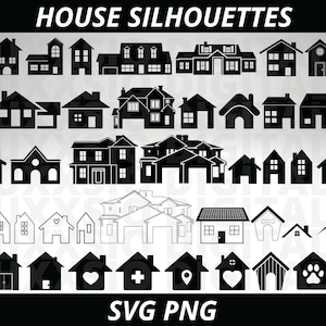 House Svg Bundle, House Silhouette Svg, House Vector Svg, Home Svg, Dog House Svg, House Png, Roof House Svg, Miniature House Svg, Cut File