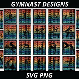 Gymnastics Svg, Gymnast Svg, Sports Svg, Rhythmic Gymnastics Svg, Gymnastics Designs Svg, Gymnastics Png, Workout Svg, Ribbon Gymnastics Svg