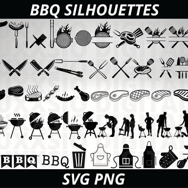 BBQ Svg, Grill Svg, Grilling Svg, Grill Master Svg, BBQ Grill Svg, Grill Clipart, Chef Svg, Grill Father Svg, Bbq PNG, Svg Files For Cricut