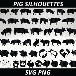Cerdo svg, cabeza de cerdo svg, alcancía svg, cerdo clip art, animal de granja svg, cerdo png, bebé cerdo svg, lindo cerdo svg, cerdo de dibujos animados svg, siluetas de cerdo
