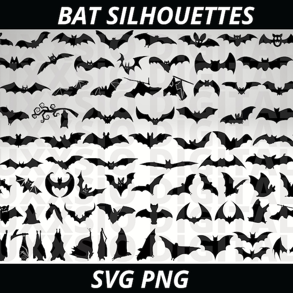 Bat svg, Halloween Svg, Bats Svg, Cute Bat Svg, Halloween Bats svg, Bat Png, Cute Bat Png, Bat Wings Svg, Bat Silhouette Svg, Cricut, PNG