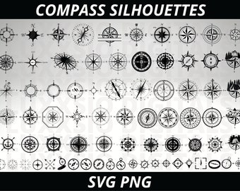 Compass Svg, Nautical Compass Svg, Compass Rose Svg, Compass Png, Nature Svg, Travel Svg, Compass Clipart, Vintage Compass Svg,Adventure svg