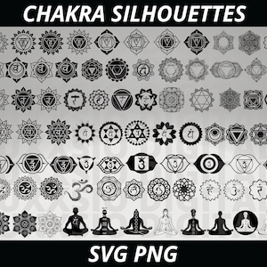 Chakra svg, Meditation svg, Spiritual svg, Chakras Svg, Mandala svg, Namaste svg, Sacred geometry svg, Mantra svg, Chakra symbols svg,Chakra