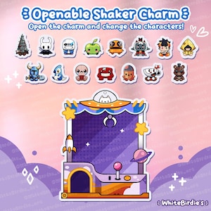 Ciondolo Shaker apribile Indie Claw Machine + 3 pezzi omaggio!