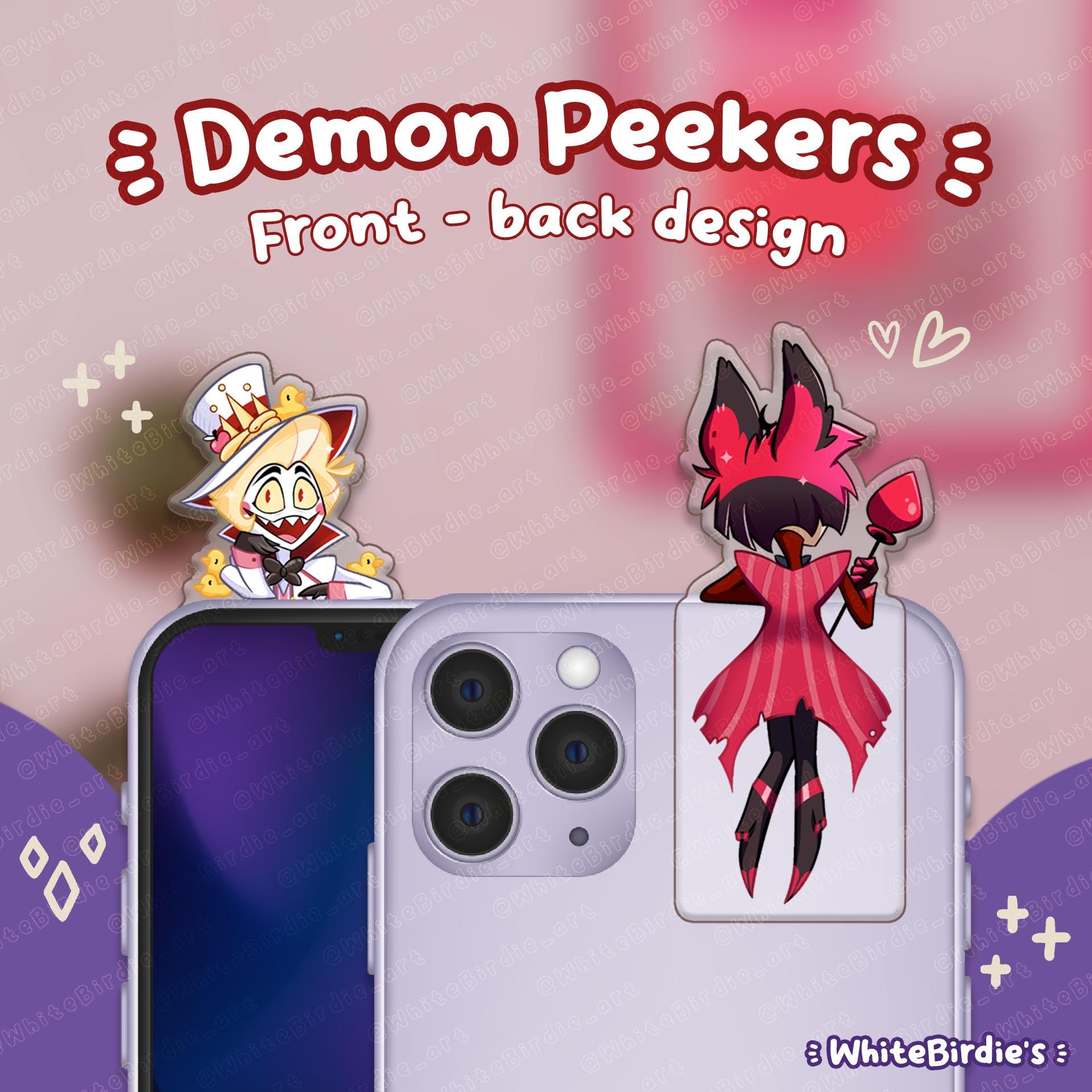 Hazbin hotel acrylic stand - Etsy 日本