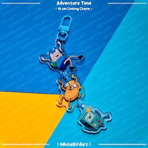 Fascino di collegamento Finn Jake e BMO di Adventure Time