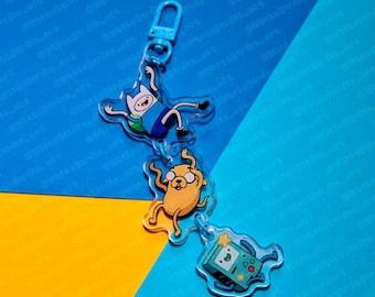 Amuleto de enlace de Finn, Jake y BMO de Hora de aventuras