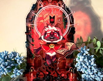 Cult of the Lamb Diorama Standee + free stickers