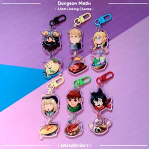 Dungeon Meshi Charms - Delicious in Dungeon