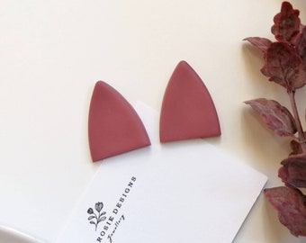 Handmade Bonnie Polymer Clay Earrings |Floral Studs |Gift For Her| Minimal Earrings | Floral Polymer Earrings | Flower Earrings| Clay Studs