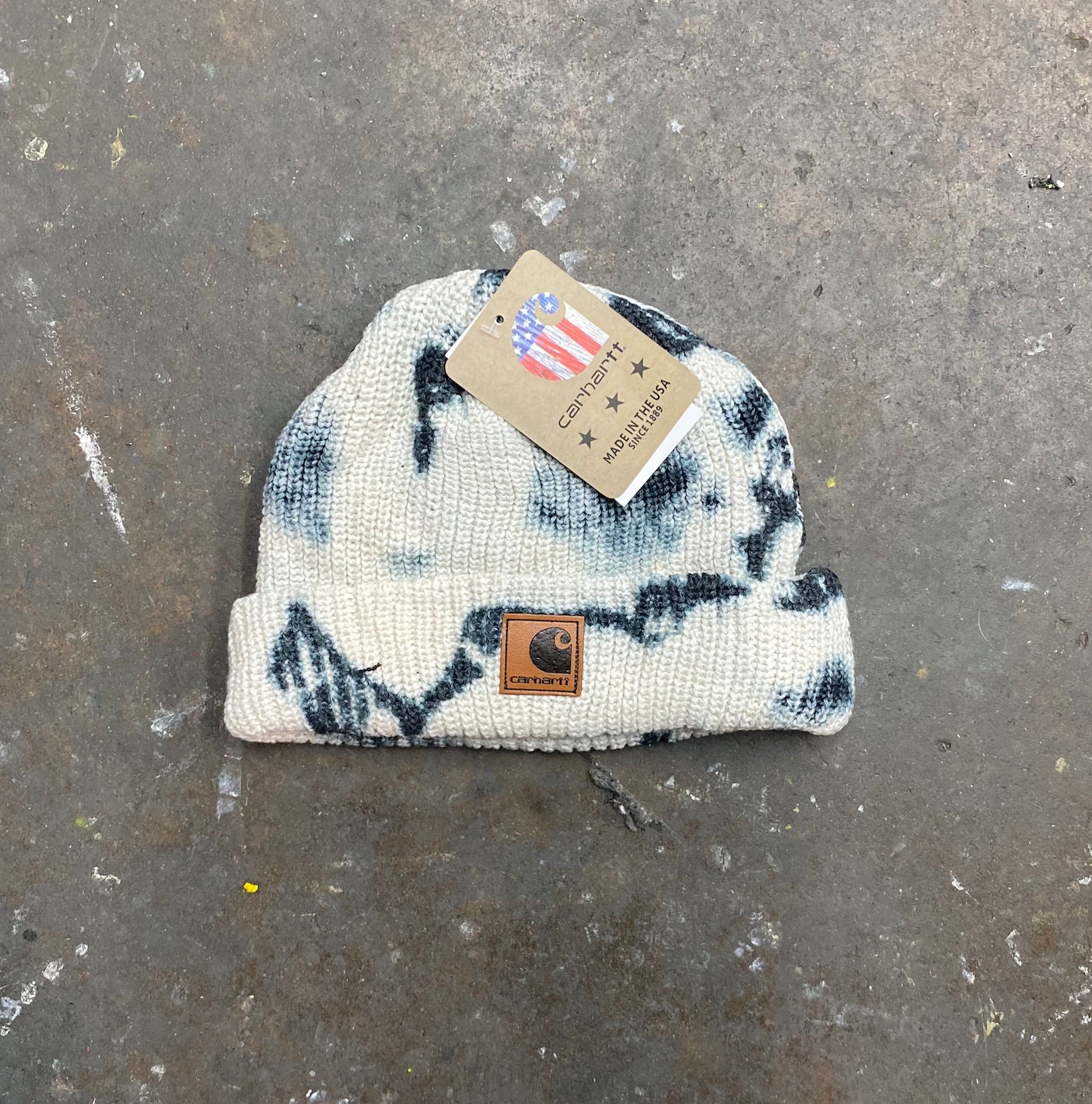 Hand Dyed Custom Carhartt Beanie Etsy