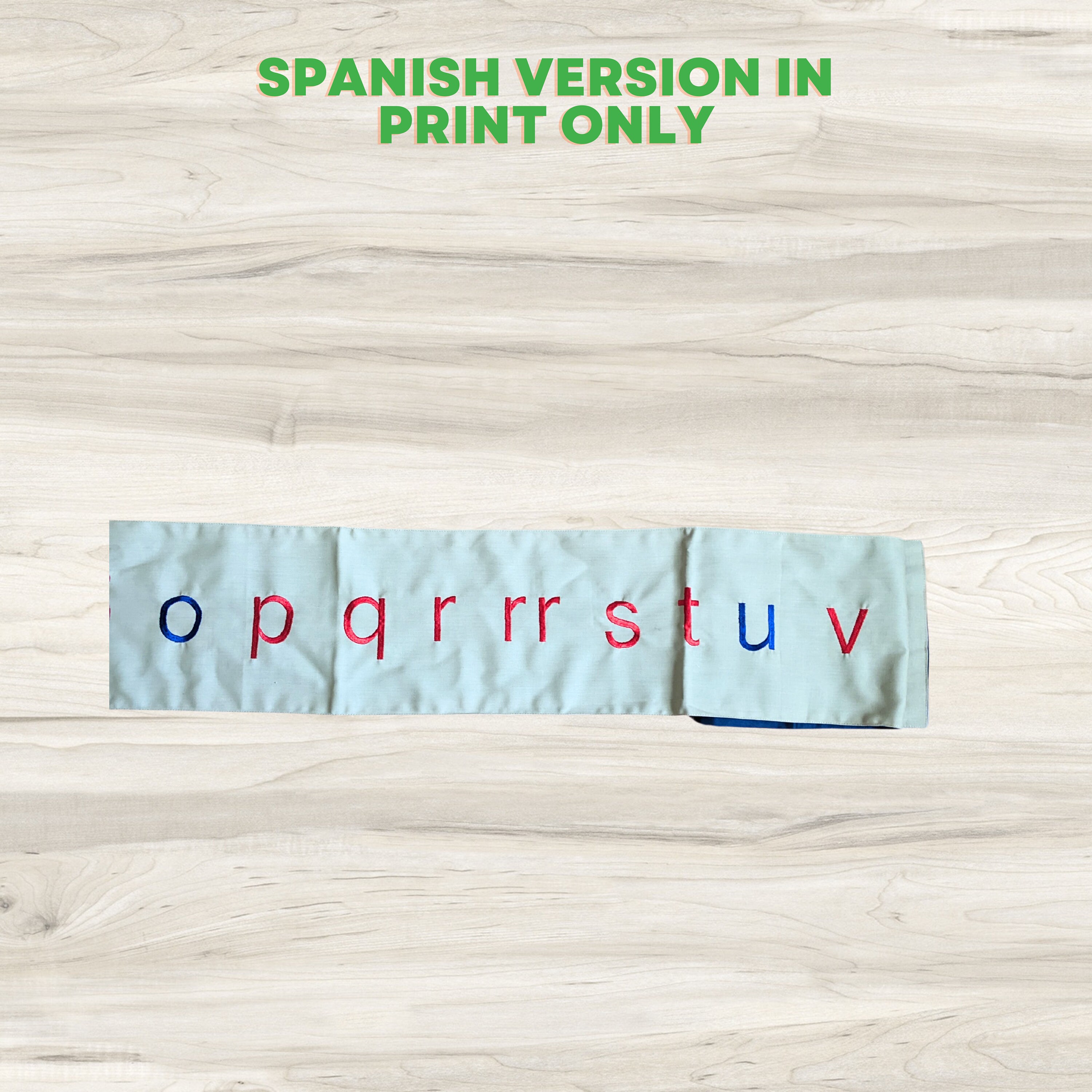 Roll Cursive Montessori Alphabet Roll | Spanish Alphabet Roll | English Alphabet ...
