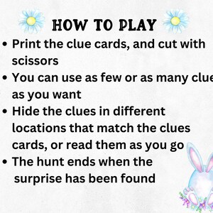 Easter Outdoor Treasure Hunt, Scavenger Hunt for Kids, Printable Easter Game, Treasure Hunt Cards, Kids Easter Game, Outdoor Easter Game image 8