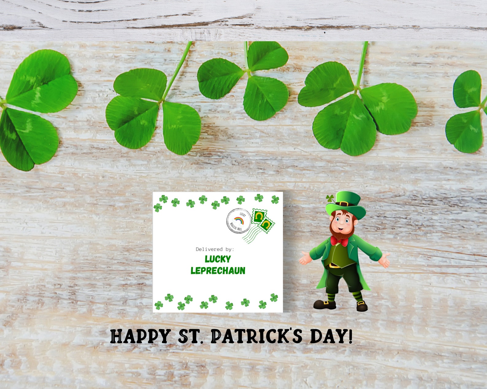Leprechaun Letter Printable, St. Patrick's Day Letter for Kids ...