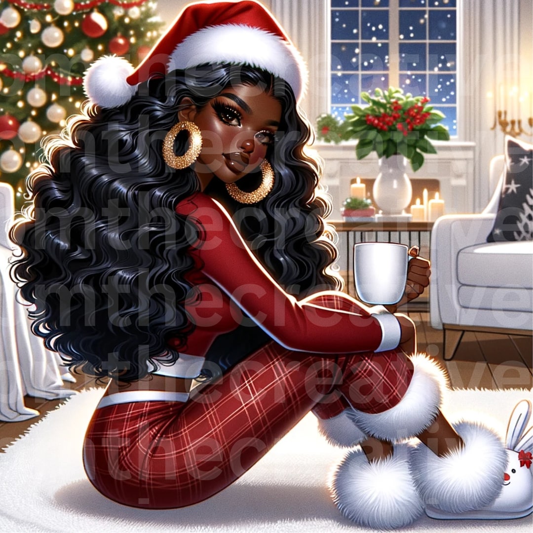 black-christmas-woman-png-christmas-png-black-woman-png-african