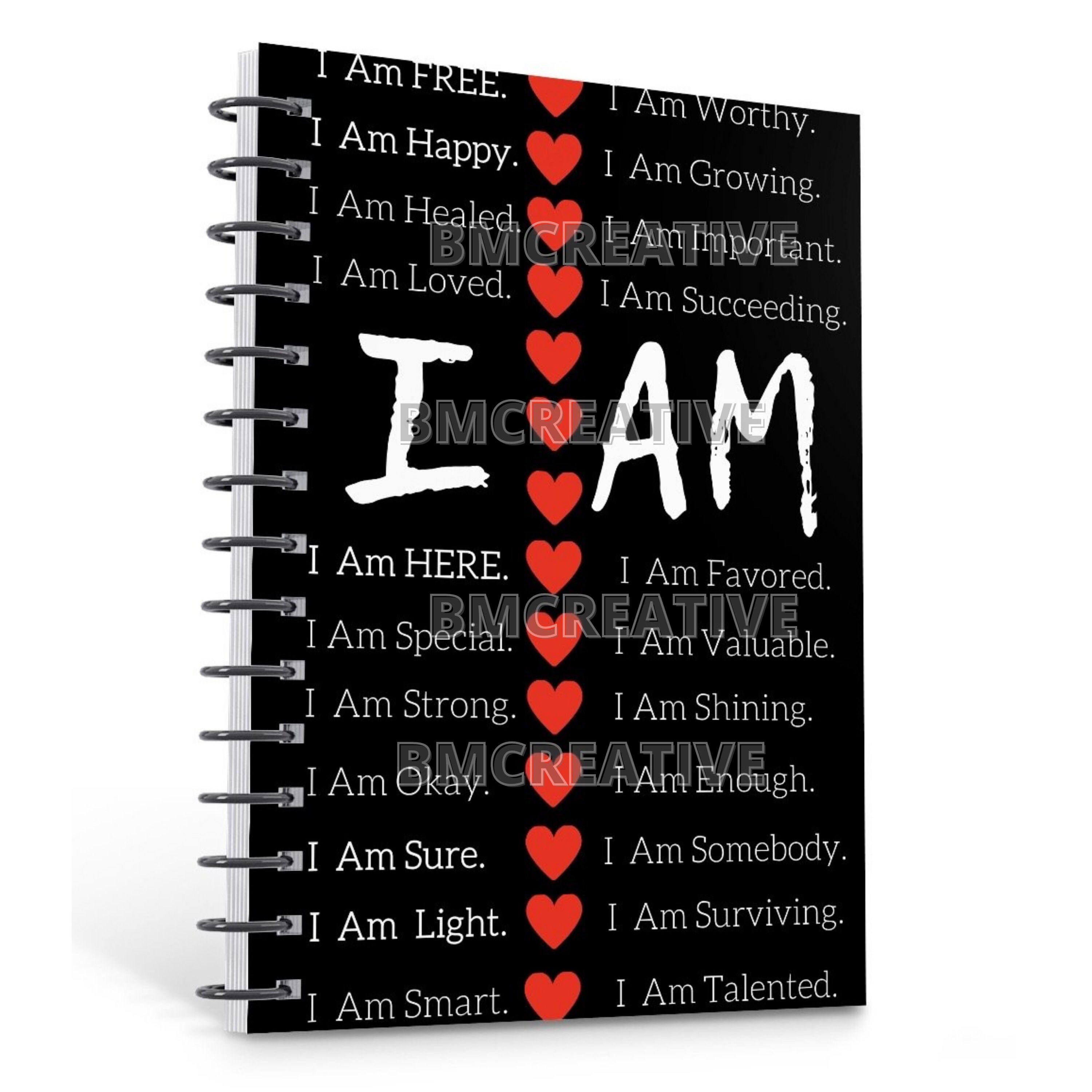 I Am Journal/Planner Cover Digital Download PNG FILE Etsy
