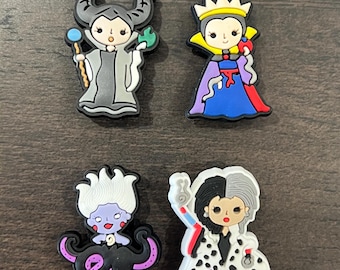 Women Villains Shoe Charms.