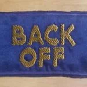 The Lost Boys - Back Off - Iron On/Sew On Patch 10254