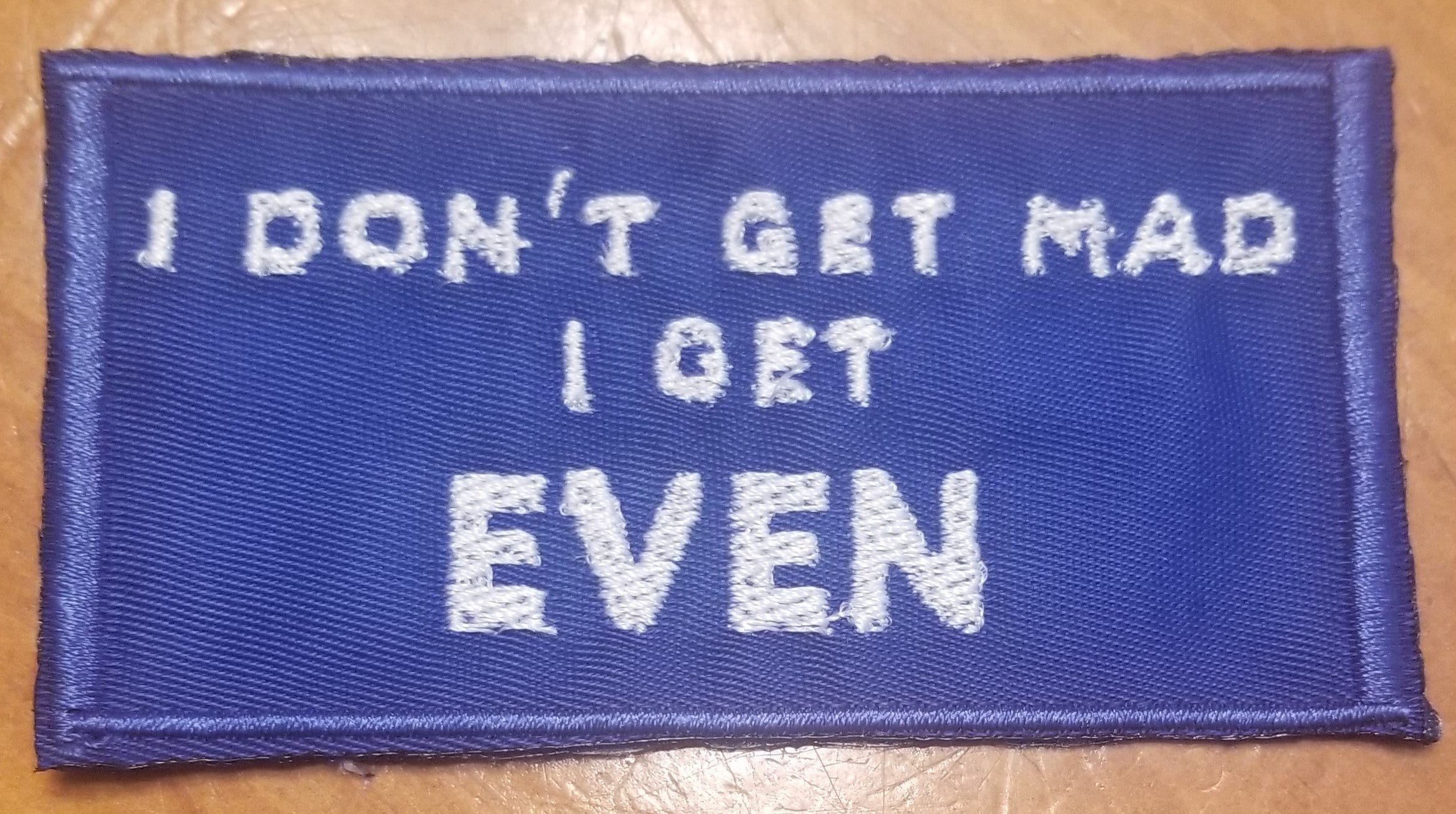 The Lost Boys I Don't Get Mad I Get Even Iron On/sew on Patch 10259 Etsy