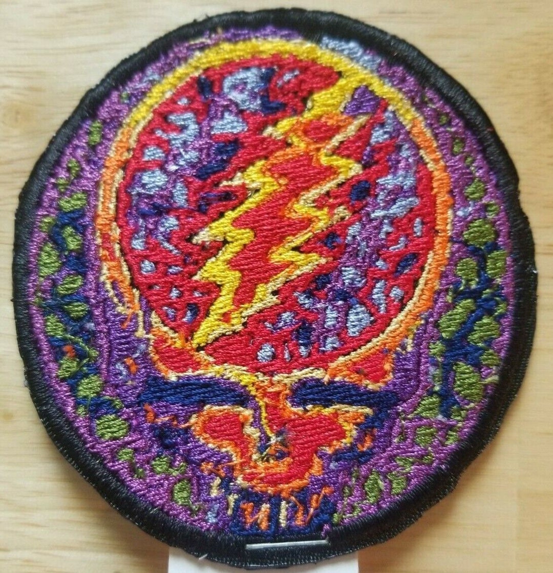 Grateful Dead Lightning Bolt Sew On/iron on Patch 10231 Etsy