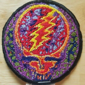 Grateful Dead Lightning Bolt - Sew On/Iron On Patch 10231