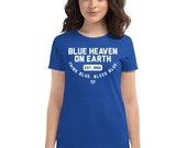 Blue Heaven On Earth Women's short sleeve t-shirt