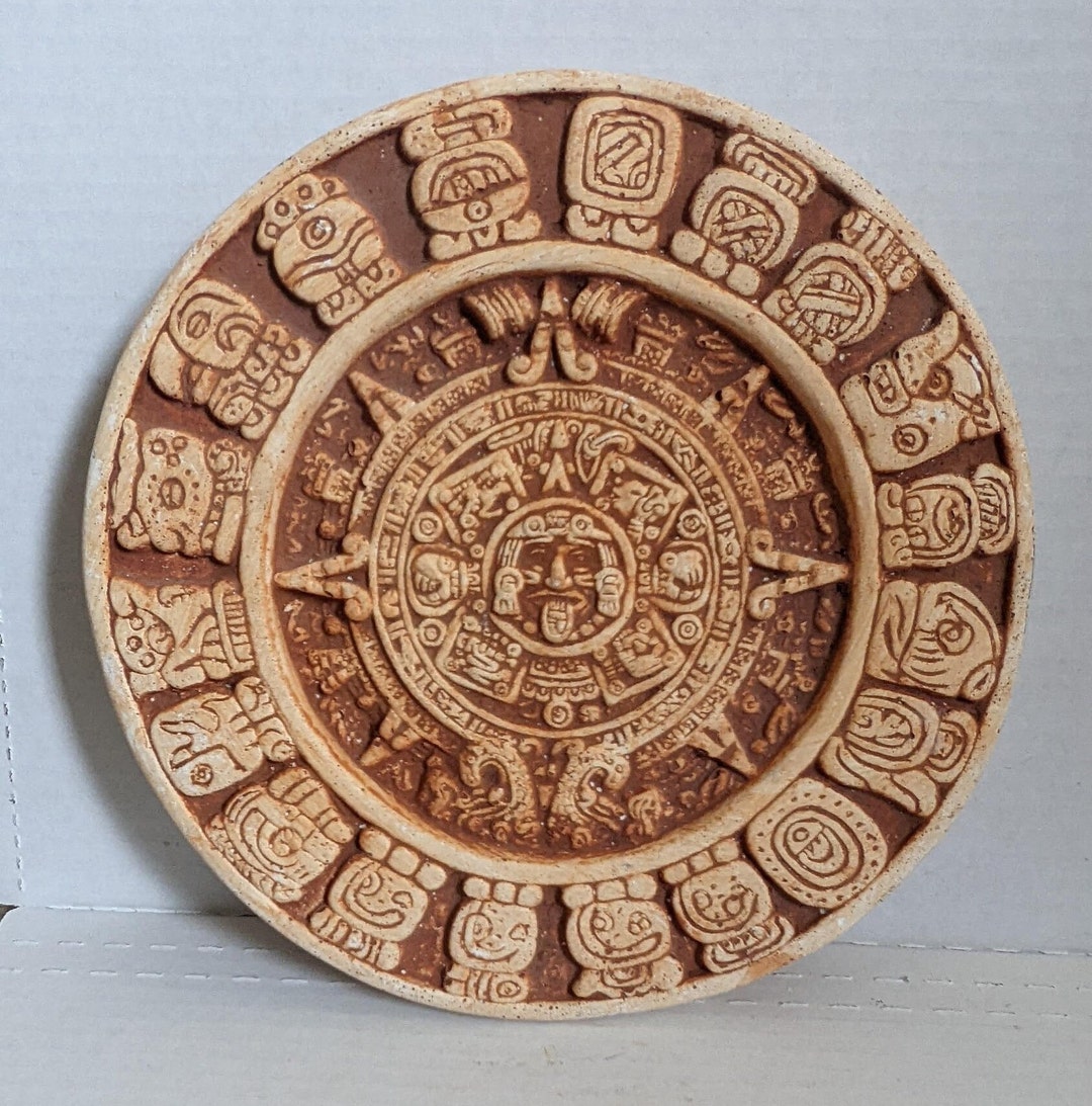 Aztec Mayan Haab Calendar 875 T Etsy