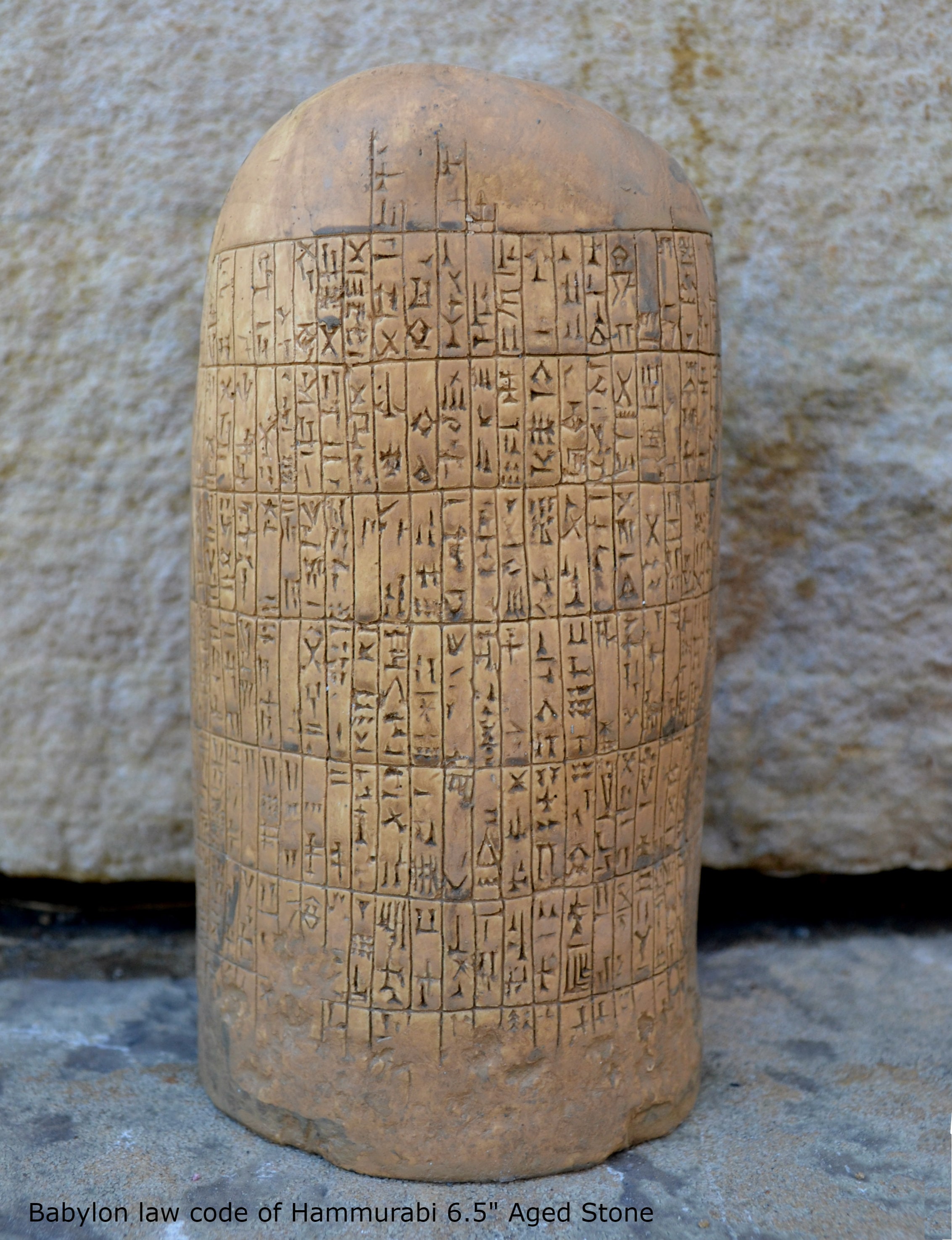 Babylon Law Code of Hammurabi Fragment Sculptural Wall Relief Plaque-6. ...