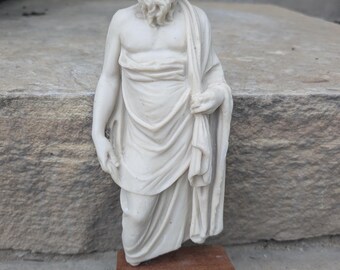 Roman Greek Socrates statue Greece crushed marble British Museum authentic