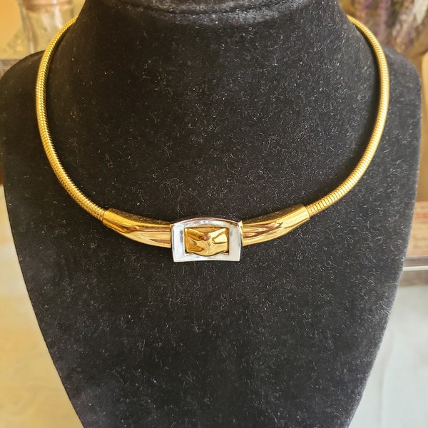 Belt Buckle Necklace - FINAL SALE