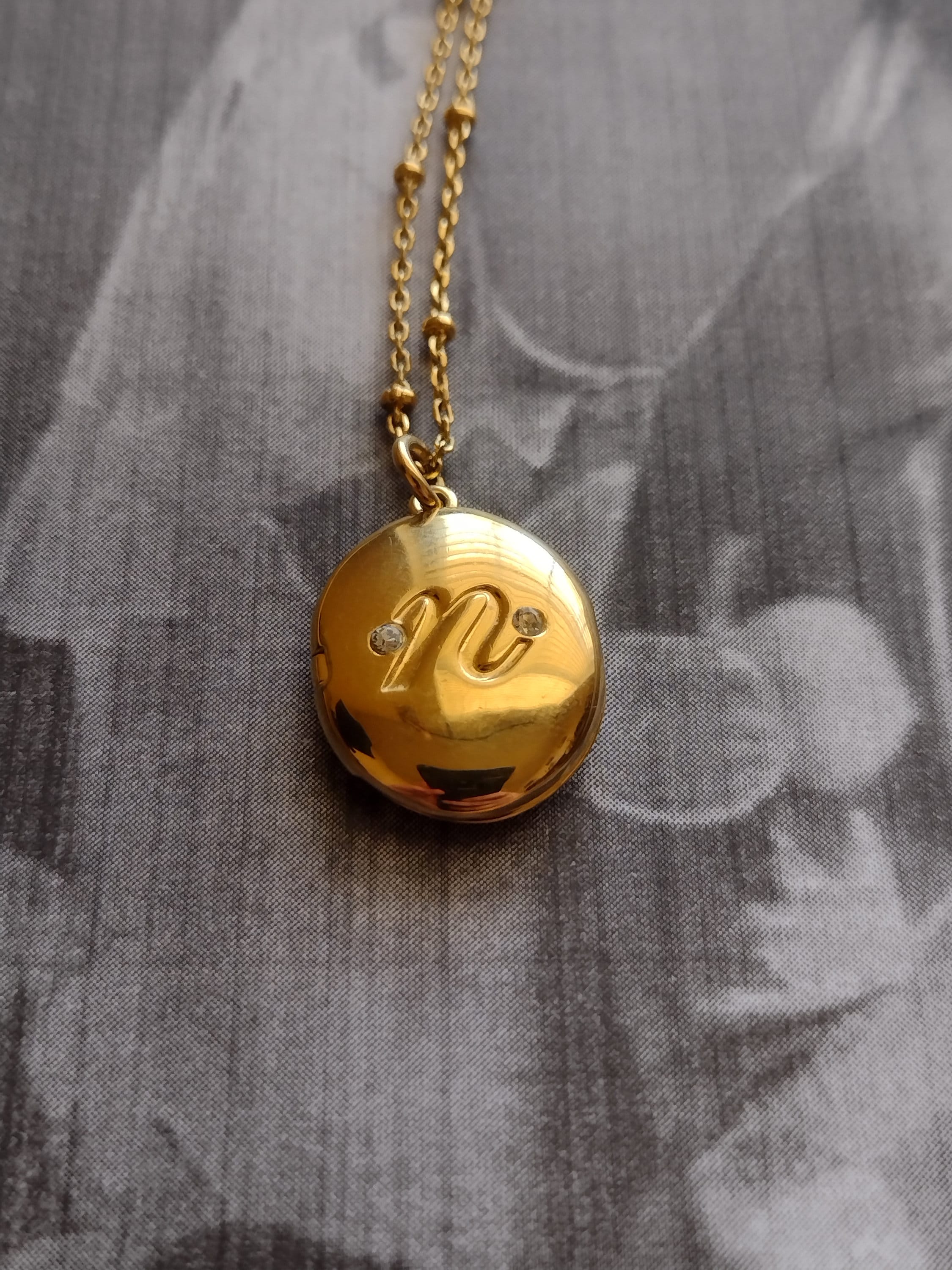 Kate spade n store initial necklace