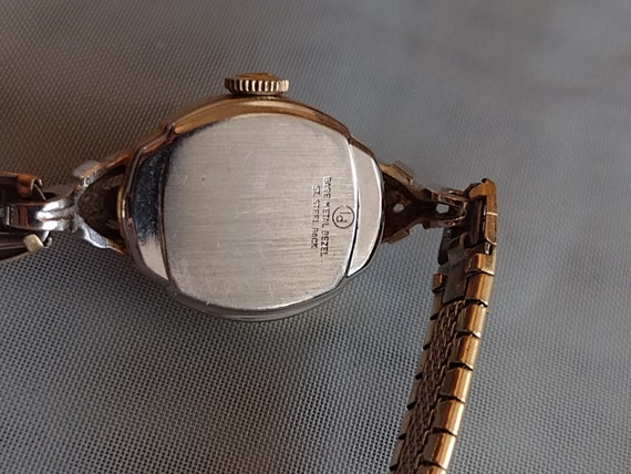 Vintage Helbros Wrist Watch and 10k Yellow Gold F… - image 5